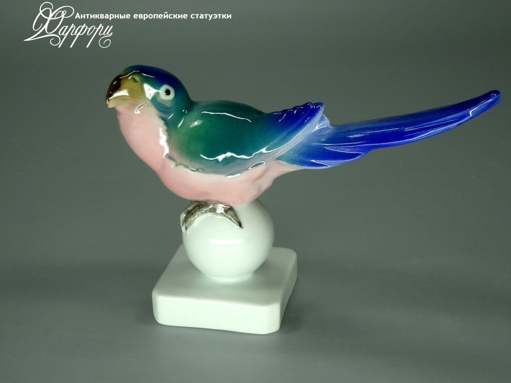 Купить фарфоровую статуэтку KARL ENS Маленький попугайчик